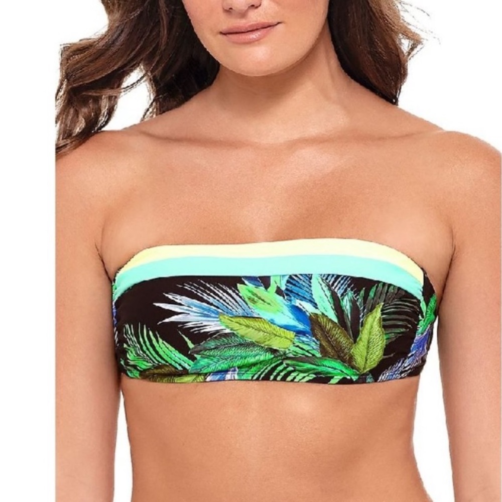Salt + Cove Juniors' Bandeau Bikini Top Medium